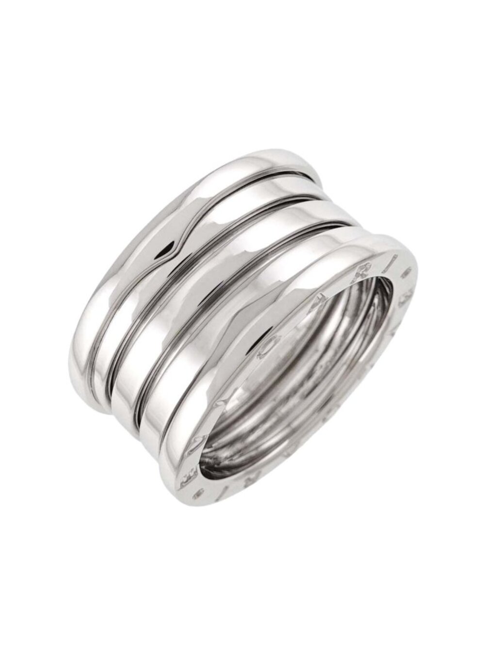 Bvlgari B.zero1 Band 57 Ring 18K White Gold